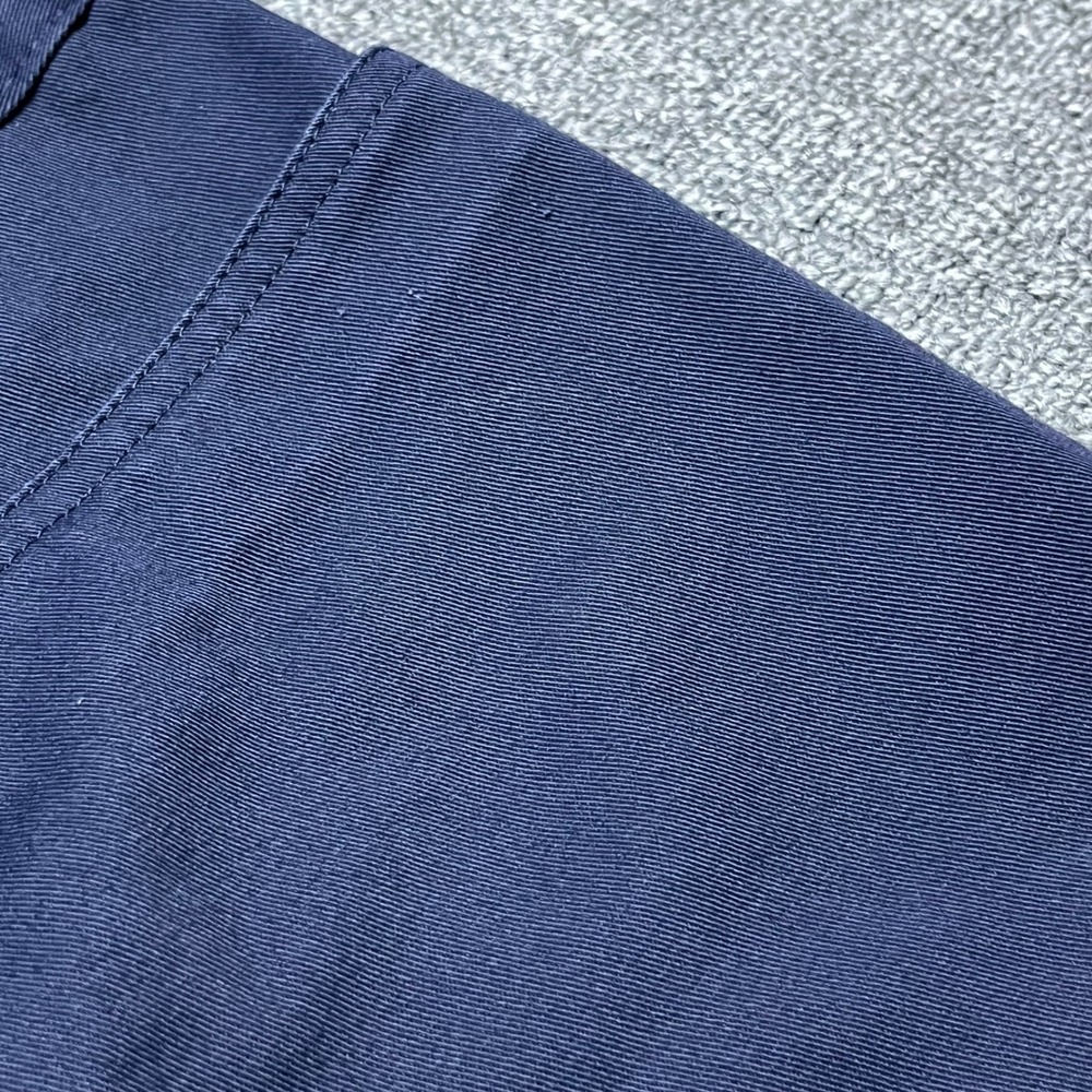 Dickies Flare Leg Work Pants Navy Blue Junior Twill Trousers Casual Utility - Picture 4 of 8